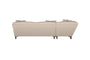 Deni Grand Left Hand Corner Sofa - Recycled Cotton Airforce