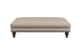 Deni Large Footstool - Recycled Cotton Horizon