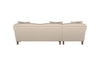 Deni Large Left Hand Chaise Sofa - Recycled Cotton Horizon