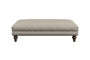 Deni Large Footstool - Brera Linen Natural