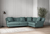 Deni Large Left Hand Corner Sofa - Recycled Cotton Airforce