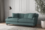 Deni Large Sofa - Recycled Cotton Airforce