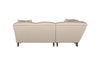 Deni Super Grand Right Hand Corner Sofa - Recycled Cotton Stone