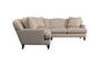 Deni Super Grand Right Hand Corner Sofa - Recycled Cotton Stone