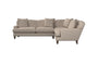 Deni Super Grand Right Hand Corner Sofa - Recycled Cotton Seaspray