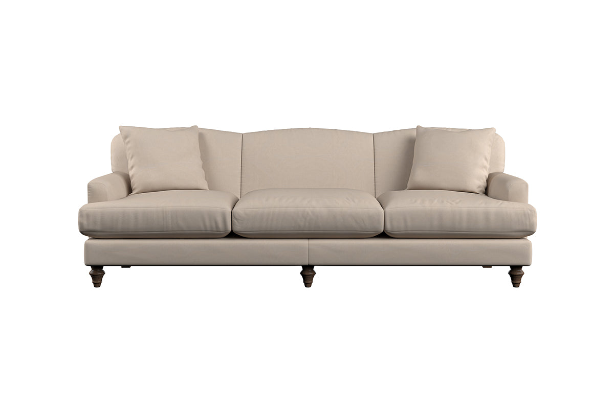 Deni Super Grand Sofa - Recycled Cotton Ochre