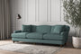 Deni Super Grand Sofa - Recycled Cotton Airforce