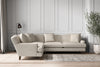 Deni Super Grand Left Hand Corner Sofa - Brera Linen Natural