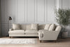 Deni Super Grand Right Hand Corner Sofa - Brera Linen Natural