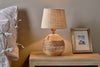 Drisana Mango Wood Bedside Table Lamp