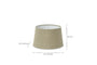 Dia Jute Lampshade - Natural