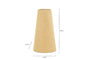 Dia Jute Tall Lampshade - Natural