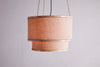 Darat Mango Wood & Jute Pendant - Natural-nkuku