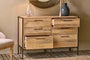 Dasai Mango Wood Chest of Drawers-nkuku