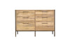 Dasai Mango Wood Chest of Drawers-nkuku