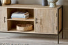 Dasai Mango Wood Media Unit- nkuku