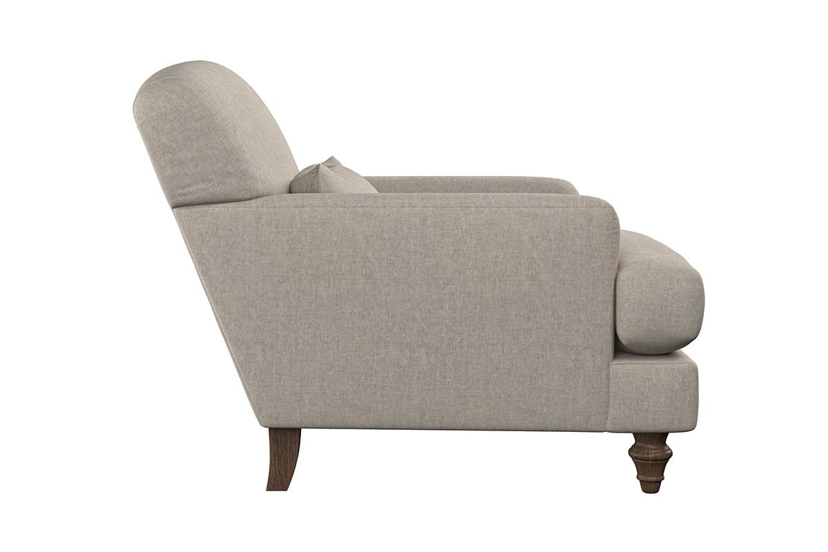 Deni Armchair - Brera Linen Charcoal-nkuku