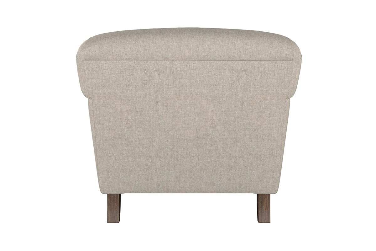 Deni Armchair - Brera Linen Charcoal-nkuku