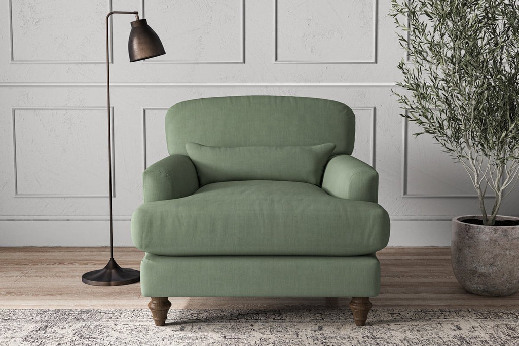 Deni Armchair - Brera Linen Jade-nkuku