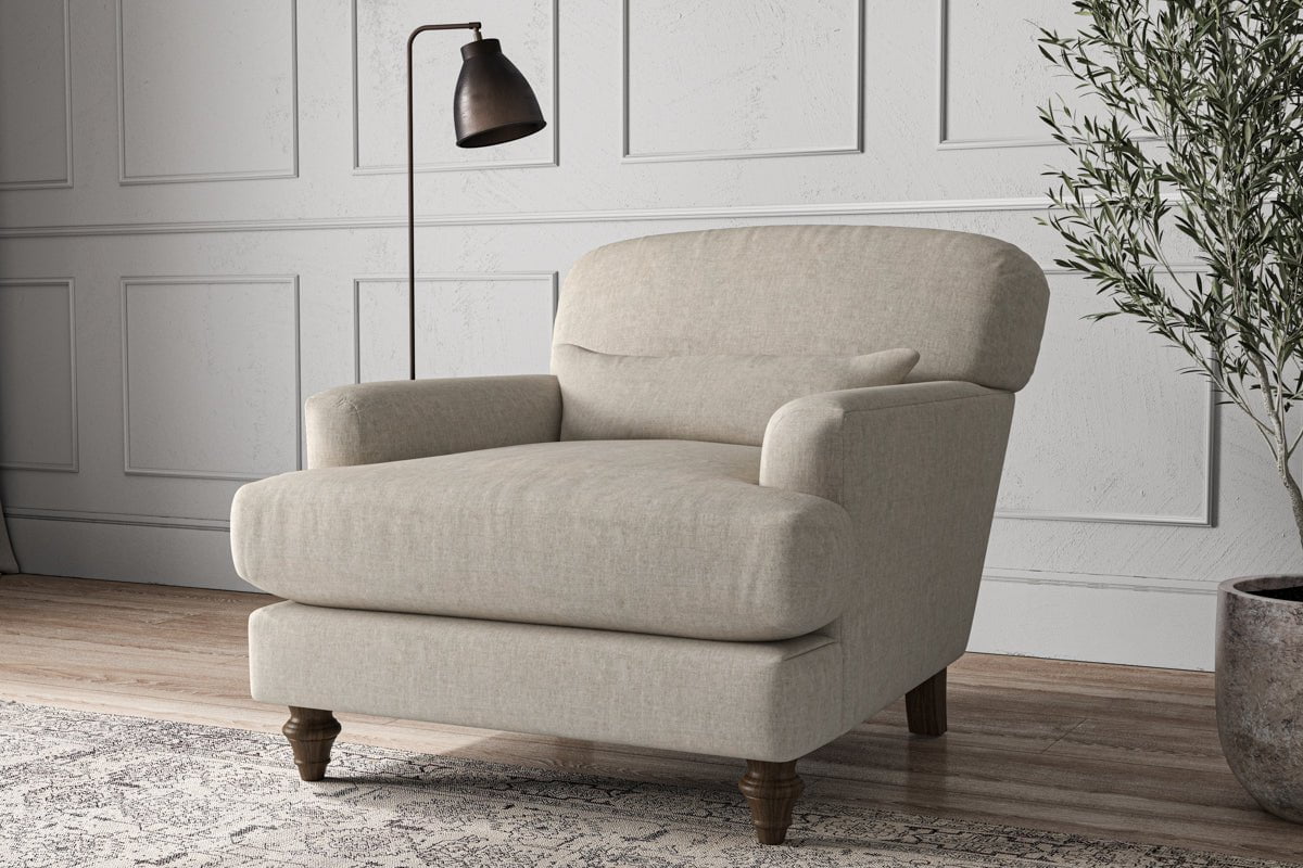 Deni Armchair - Brera Linen Natural- nkuku