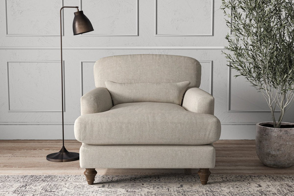 Deni Armchair - Brera Linen Natural-nkuku