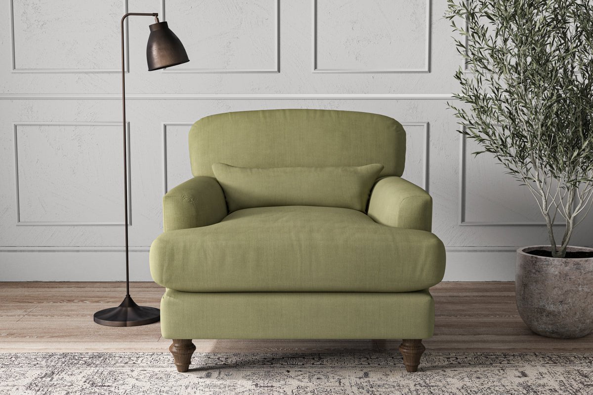 Deni Armchair - Brera Linen Sage-nkuku