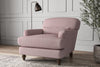 Deni Armchair - Recycled Cotton Lavender-nkuku