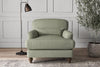 Deni Armchair - Recycled Cotton Seaspray-nkuku