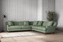 Deni Grand Corner Sofa - Brera Linen Jade-nkuku