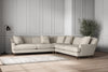 Deni Grand Corner Sofa - Brera Linen Natural-nkuku