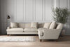 Deni Grand Corner Sofa - Brera Linen Natural-nkuku