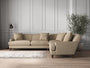 Deni Grand Corner Sofa - Brera Linen Pebble-nkuku