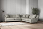 Deni Grand Corner Sofa - Brera Linen Smoke-nkuku