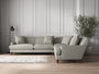 Deni Grand Corner Sofa - Brera Linen Smoke-nkuku