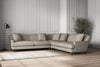 Deni Grand Corner Sofa - Recycled Cotton Flax-nkuku