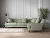 Deni Grand Corner Sofa - Recycled Cotton Seaspray-nkuku