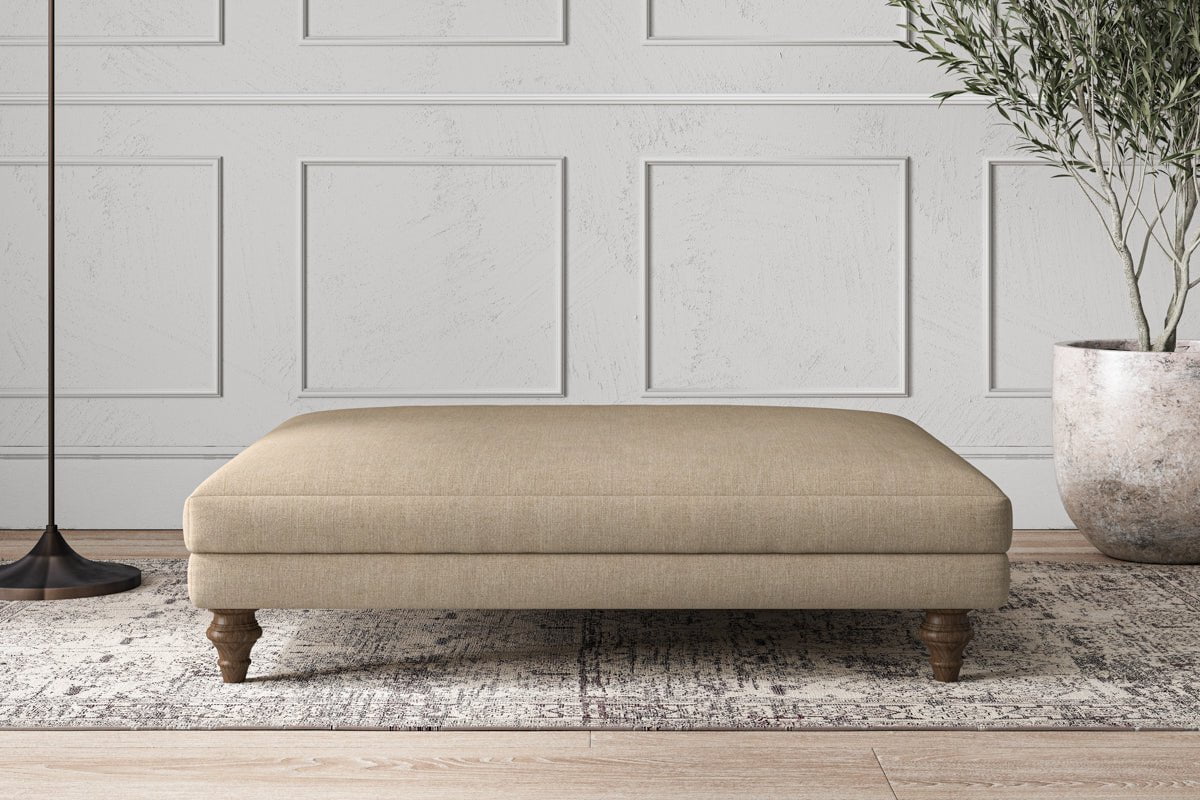 Deni Grand Footstool - Brera Linen Pebble-nkuku