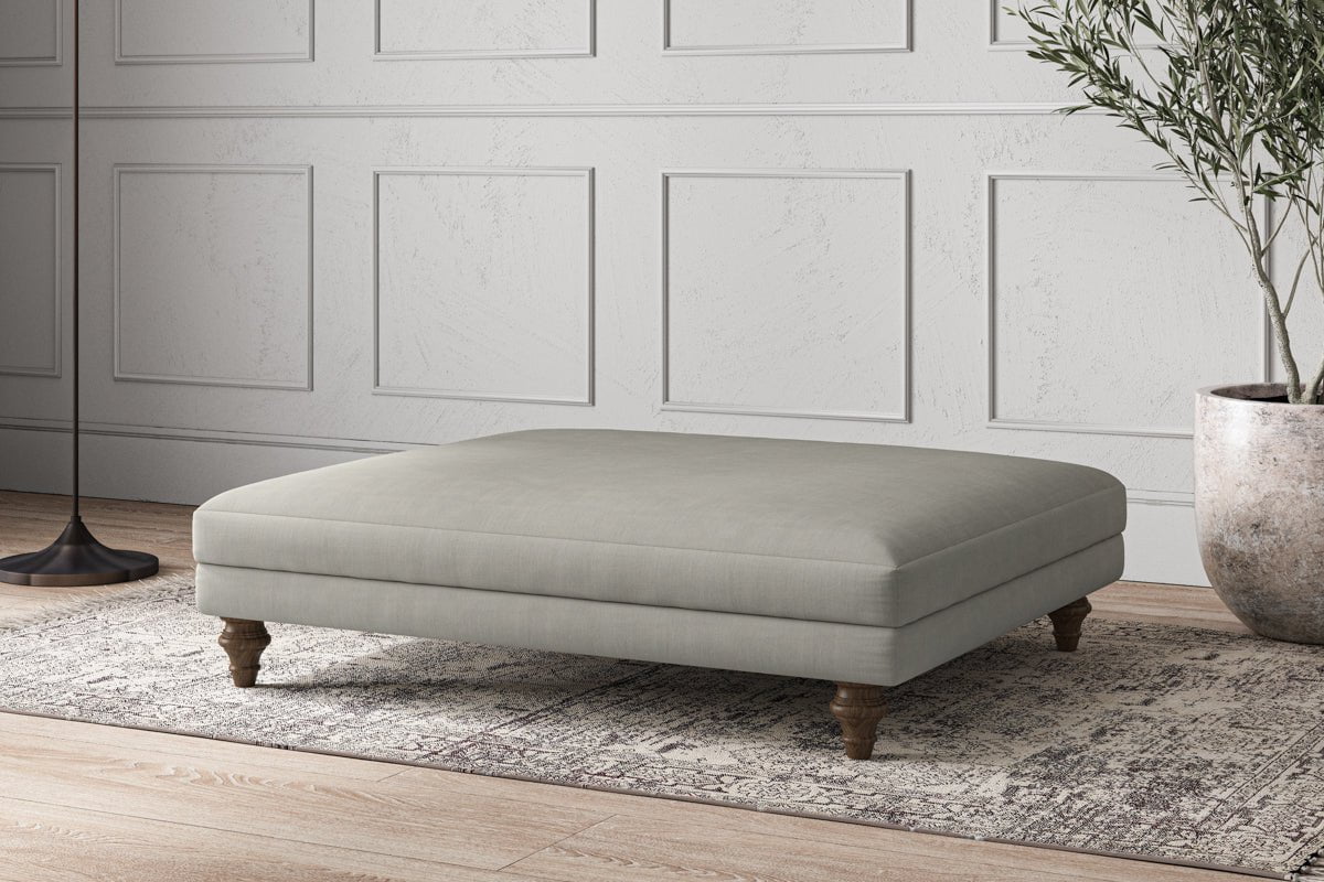 Deni Grand Footstool - Brera Linen Smoke-nkuku