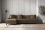 Deni Grand Left Hand Chaise Sofa - Brera Linen Chestnut-nkuku