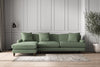 Deni Grand Left Hand Chaise Sofa - Brera Linen Jade-nkuku