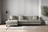 Deni Grand Left Hand Chaise Sofa - Brera Linen Smoke-nkuku