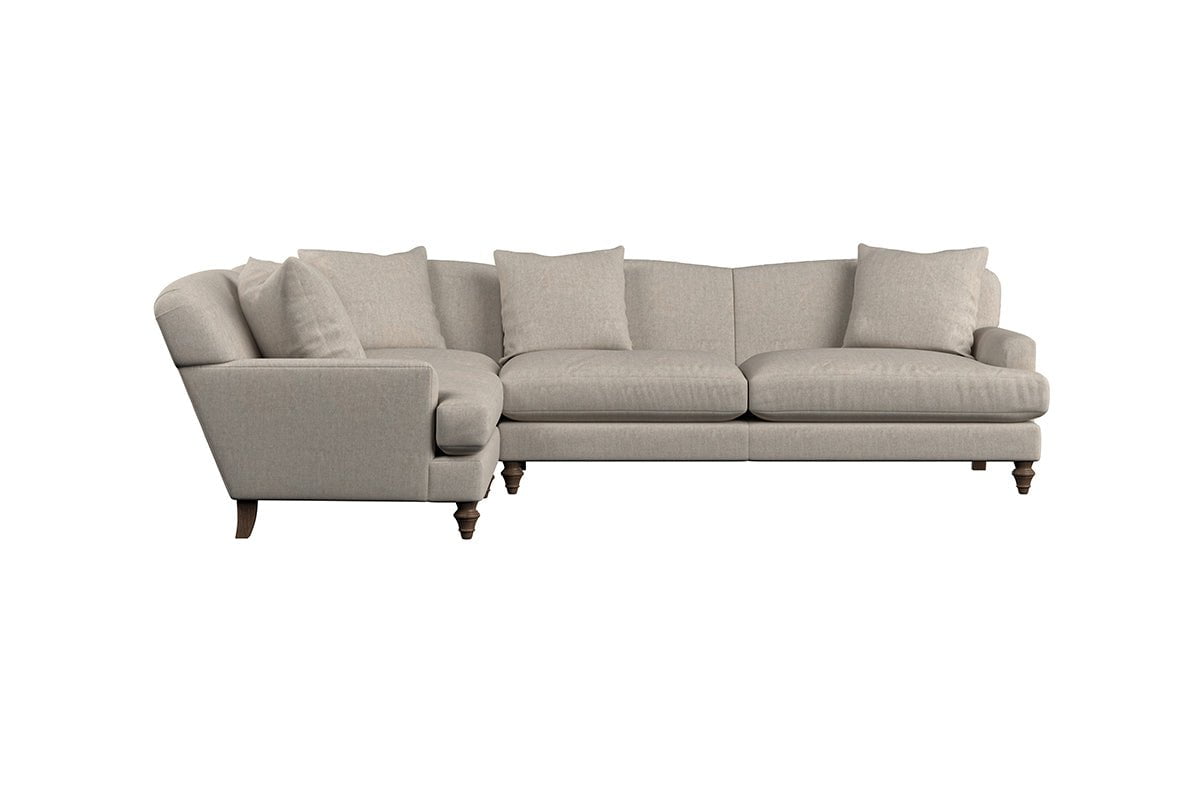 Deni Grand Left Hand Corner Sofa - Brera Linen Espresso-nkuku