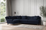 Deni Grand Left Hand Corner Sofa - Brera Linen Indigo-nkuku