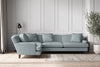 Deni Grand Left Hand Corner Sofa - Recycled Cotton Horizon-nkuku