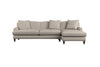 Deni Grand Right Hand Chaise Sofa - Brera Linen Chestnut-nkuku