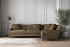 Deni Grand Right Hand Corner Sofa - Brera Linen Chestnut-nkuku