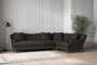 Deni Grand Right Hand Corner Sofa - Brera Linen Espresso-nkuku