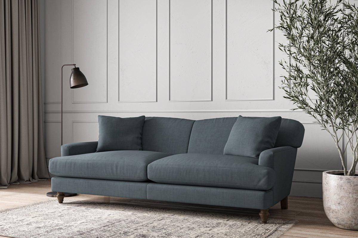 Deni Grand Sofa - Brera Linen Dusk-nkuku