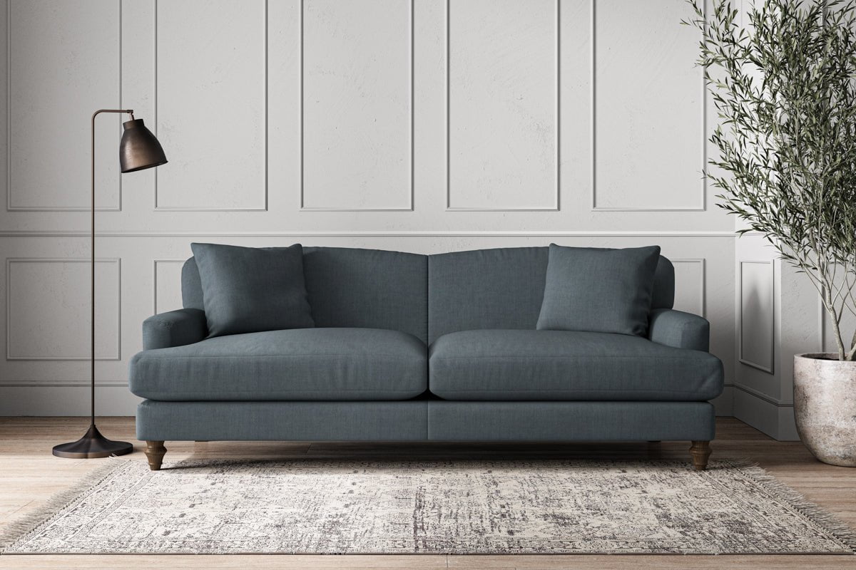 Deni Grand Sofa - Brera Linen Dusk-nkuku