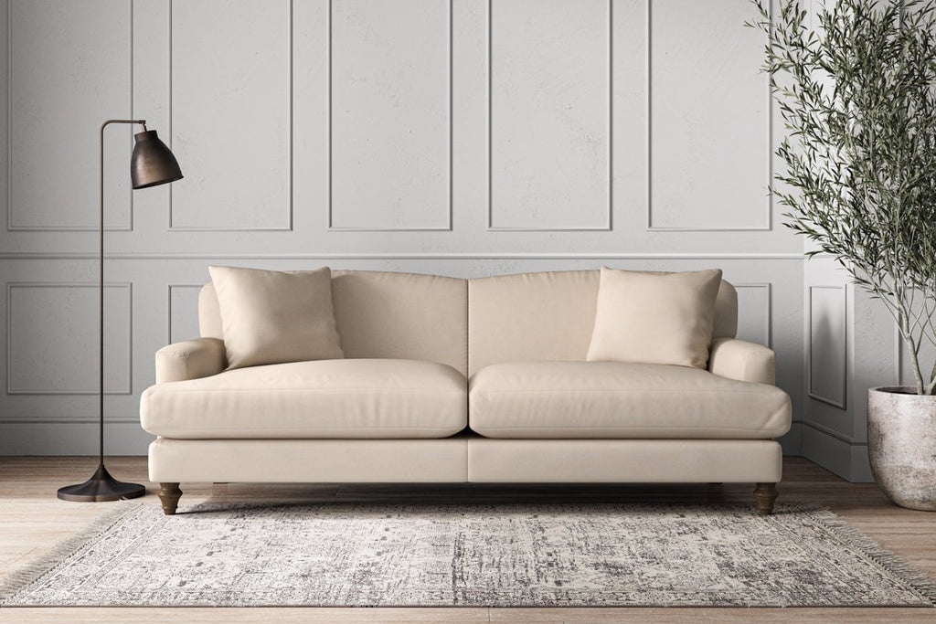 Deni Grand Sofa - Recycled Cotton Natural-nkuku